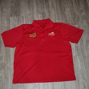 Frito lay flaming hot red polo